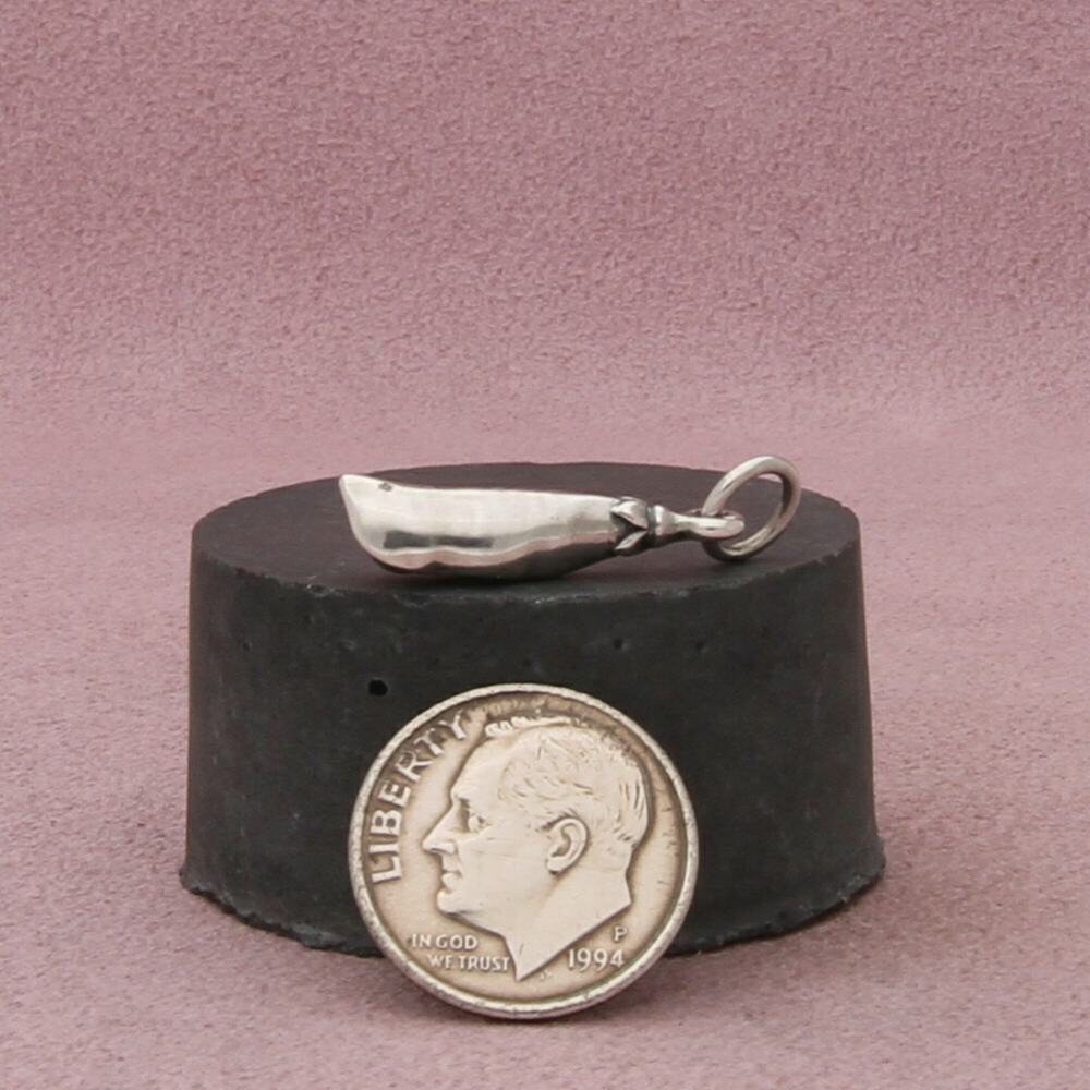 james avery sterling silver two peas in a pod charm pendant - Picture 2 of 3